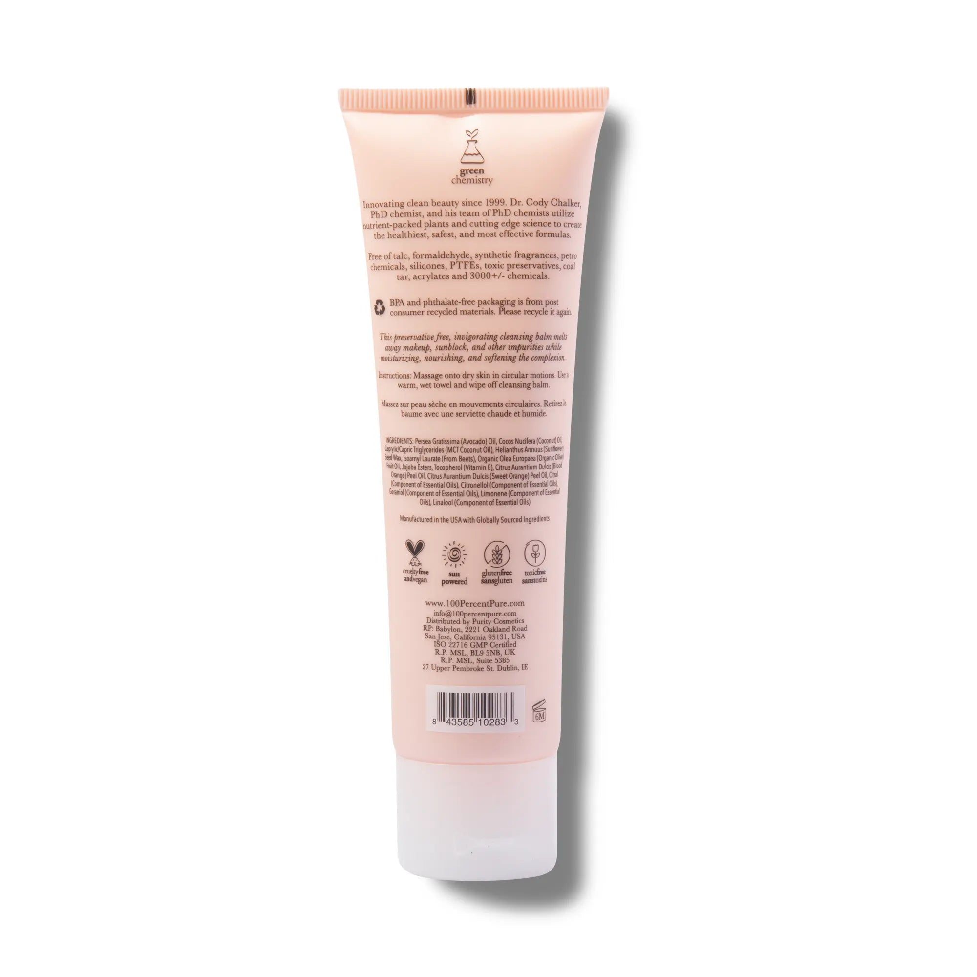 100-pure-blood-orange-baume-nettoyant-visage image 2