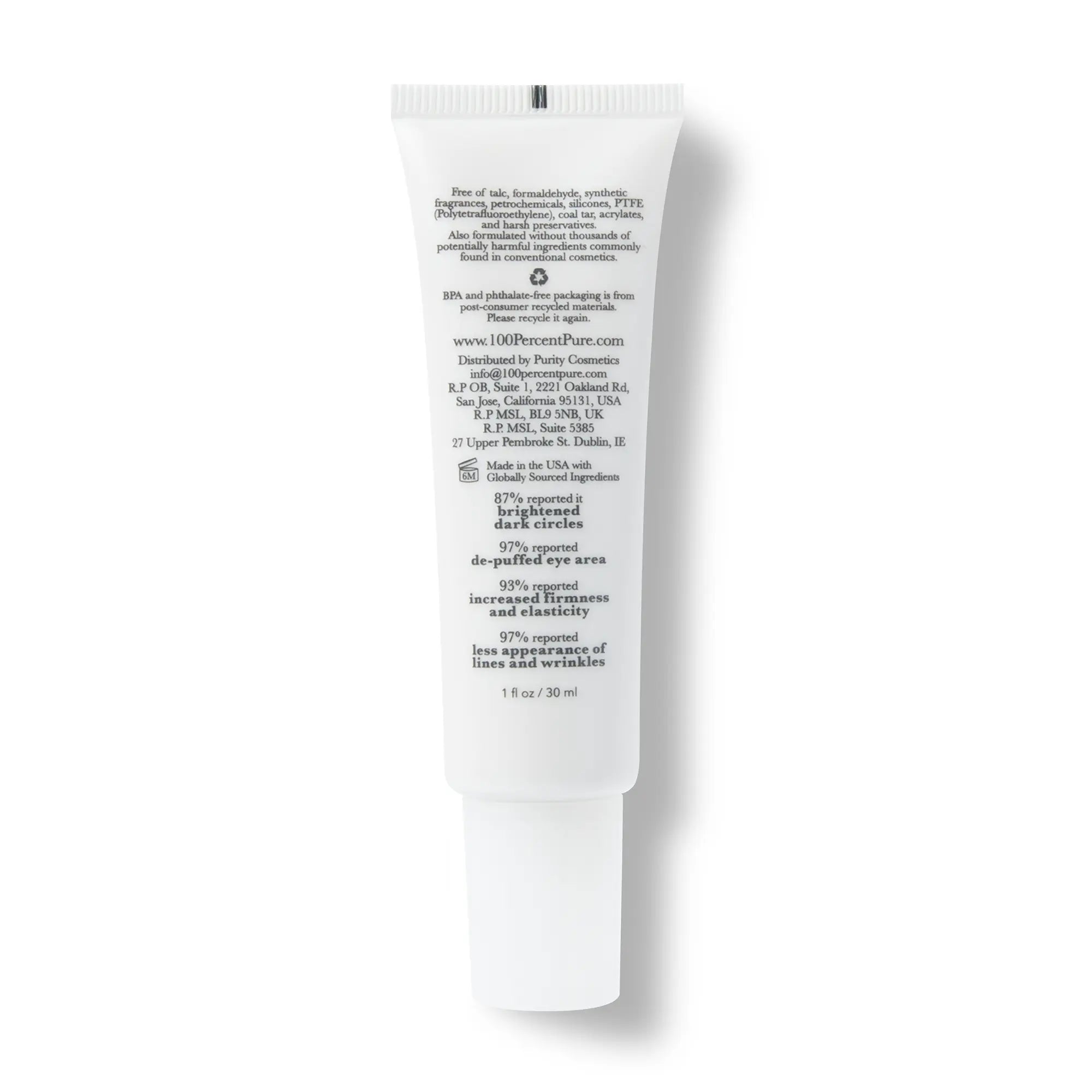 100-pure-skin-care-coffee-bean-cr-me-yeux-caf-ine-9-ml image 4
