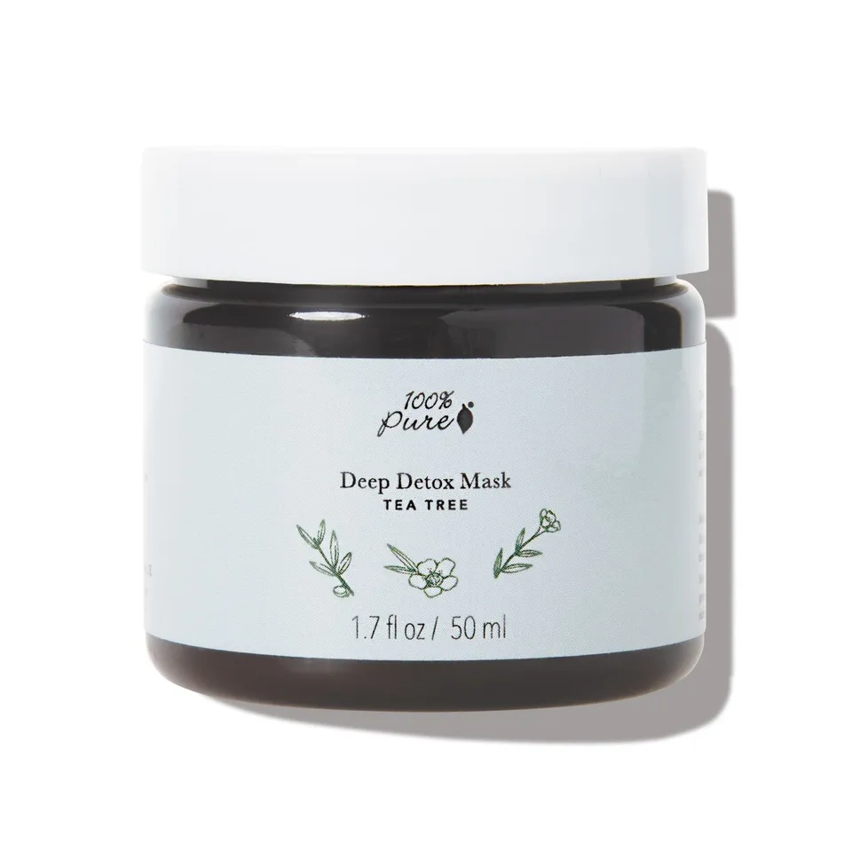 100-pure-tea-tree-masque-d-tox-argile-peau-grasse image 1