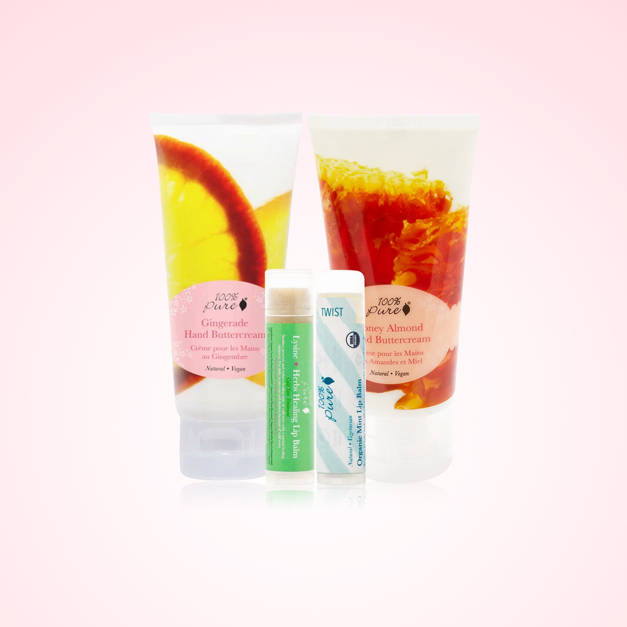 100-pure-lip-hand-kit-soin-l-vres-et-mains-peaux-s-ches image 1