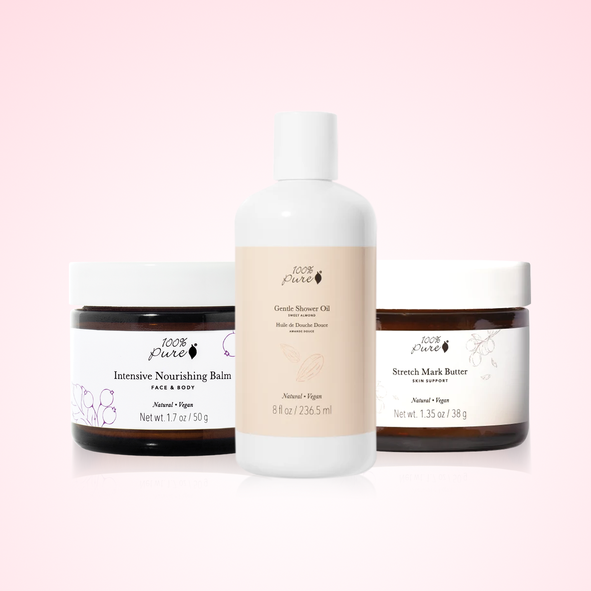 100-pure-flawless-skin-set-coffret-trio-clat image 1