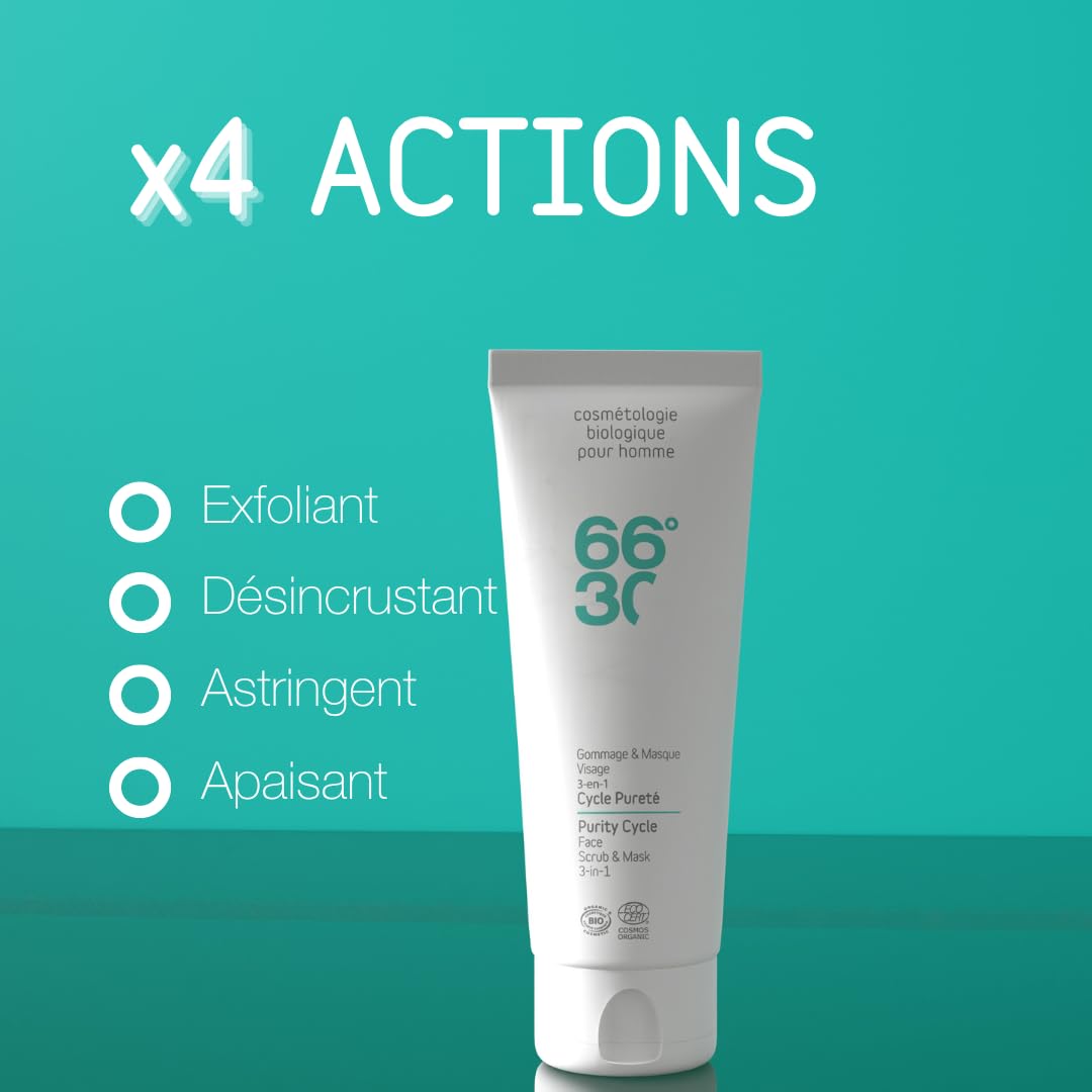 66-30-cycle-puret-gommage-masque-visage-3-en-1-100ml-purifiant image 3