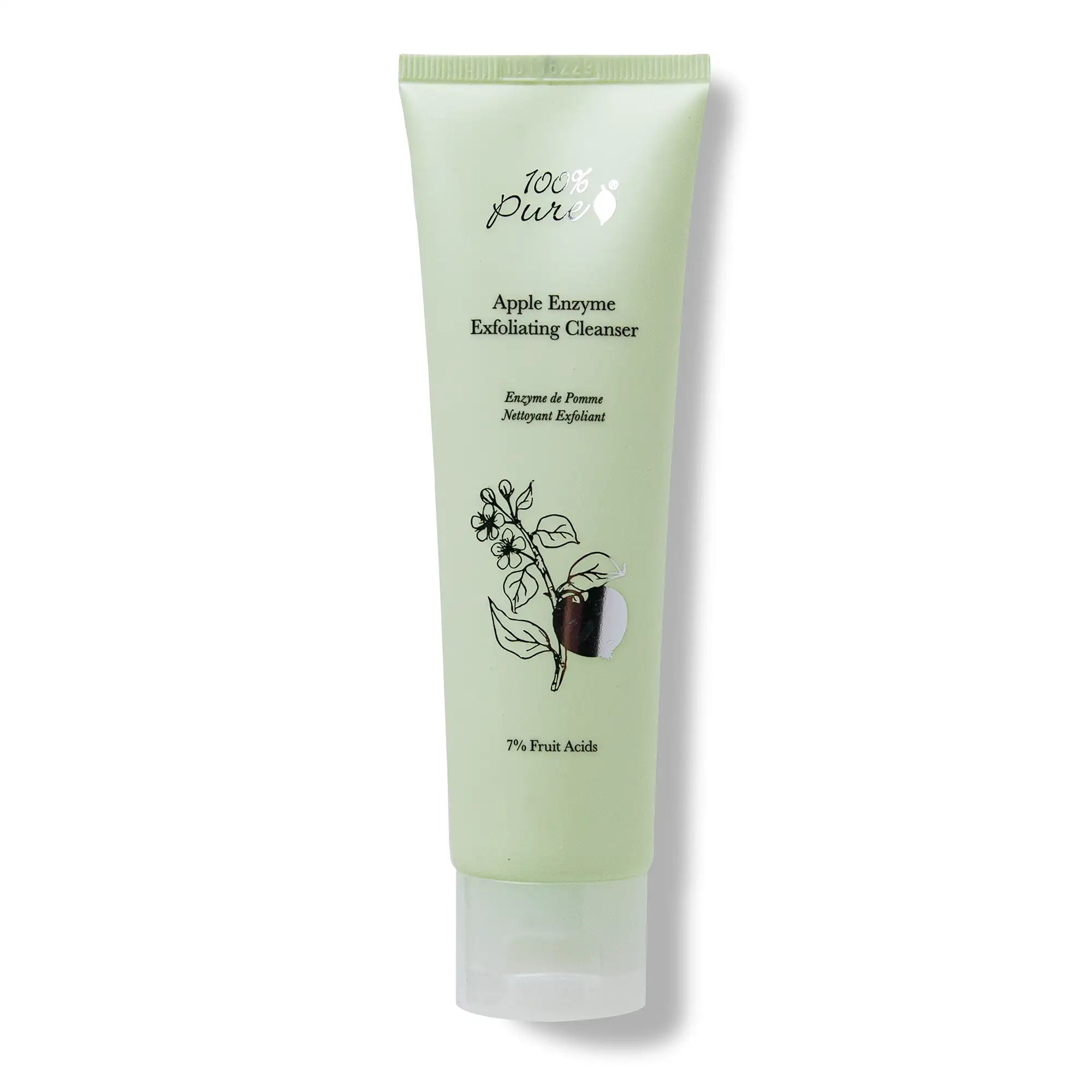 100-pure-apple-enzyme-nettoyant-visage-exfoliant-clat image 1