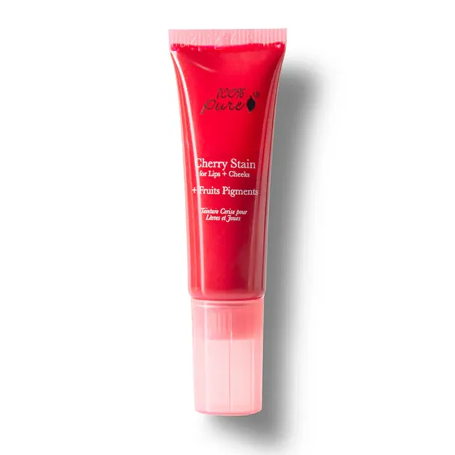 100-pure-cherry-lip-cheek-stain-encre-l-vres-joues-cerise image 1