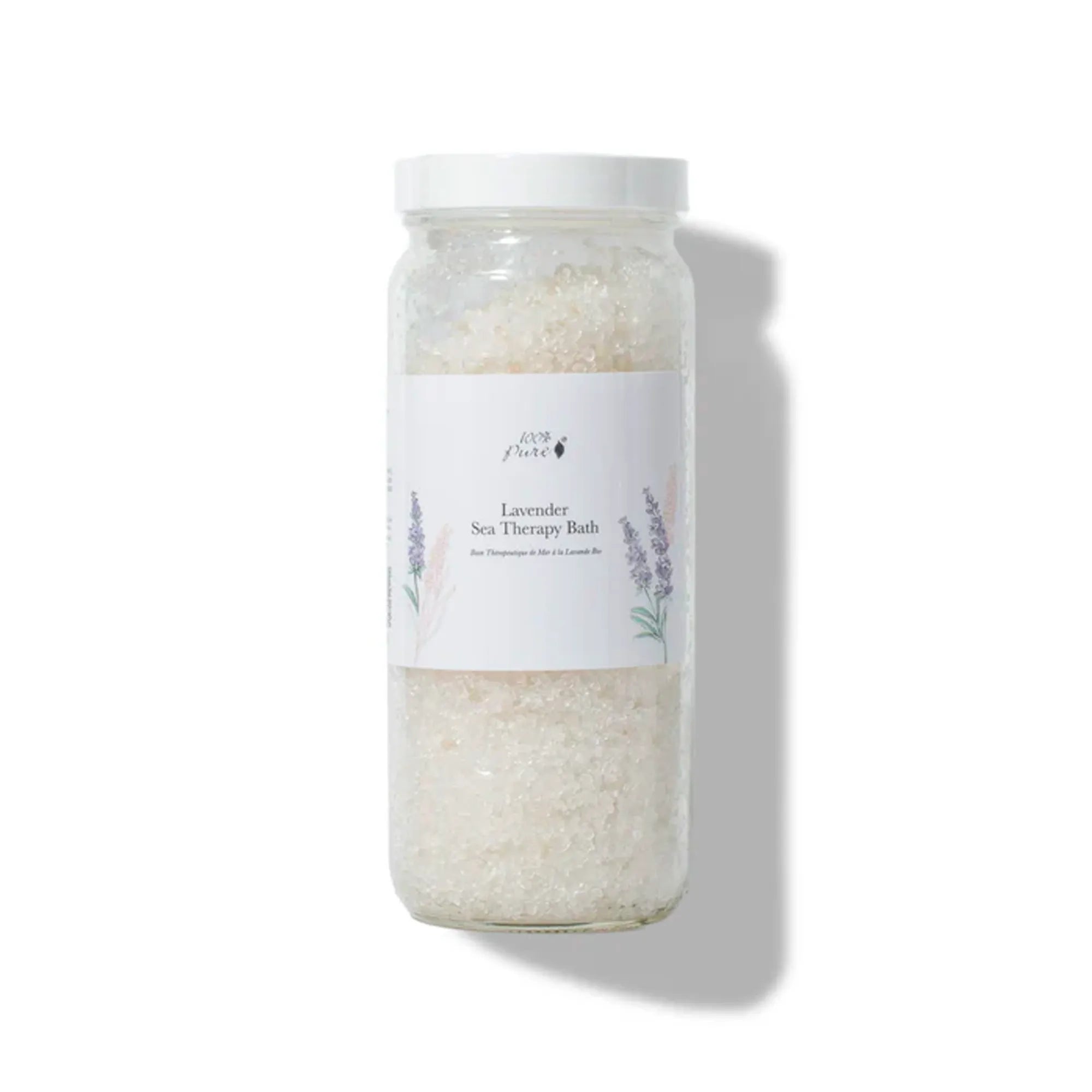 100-pure-lavender-sea-therapy-sel-de-bain-lavande image 1