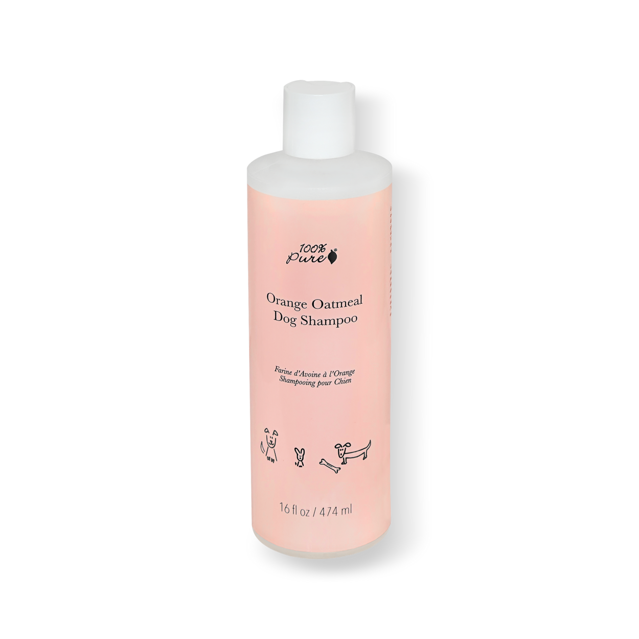100-pure-orange-oatmeal-shampoing-chien-avoine-orange image 1