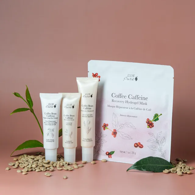 100-pure-coffee-glow-coffret-visage-caf-ine-4-soins-clat image 1