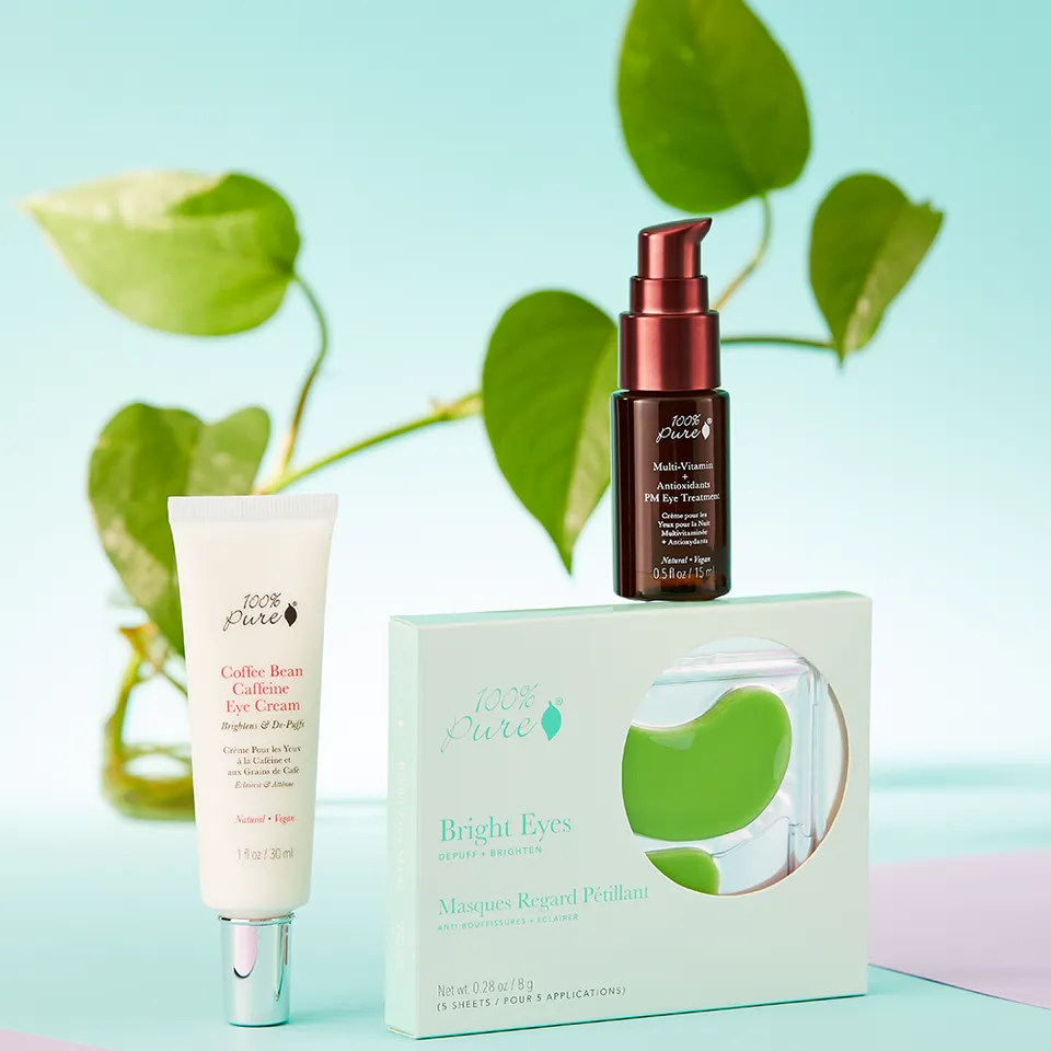 100-pure-am-pm-soin-contour-des-yeux-jour-et-nuit-fermet image 1