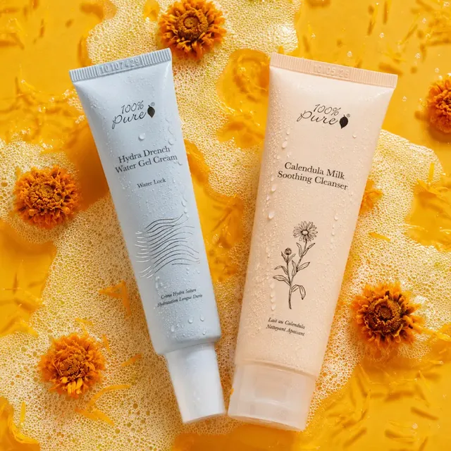 100-pure-drenched-in-calm-duo-visage-peau-sensible image 1