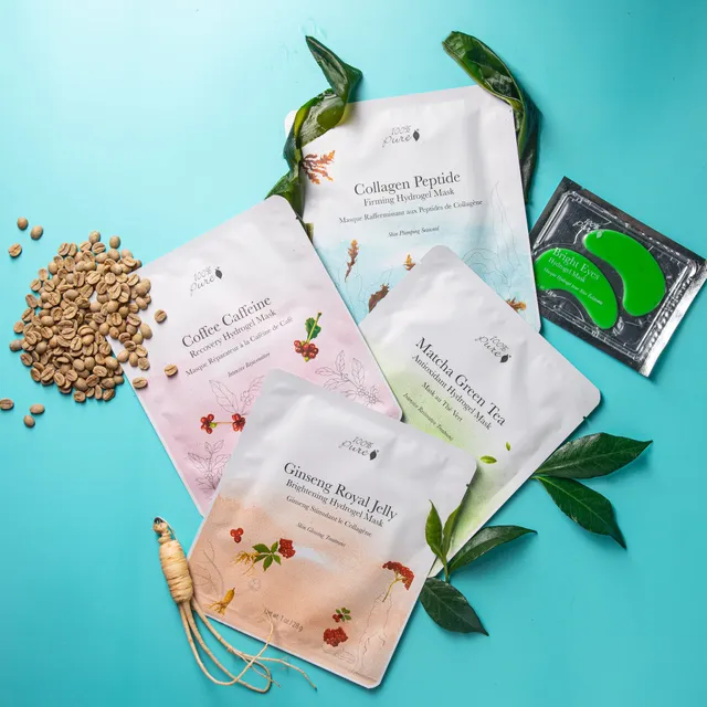 100-pure-gift-sets-mask-bundle-coffret-masques-hydrogel-5-soins image 1
