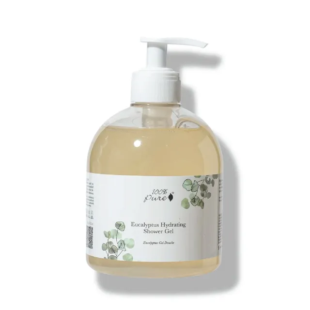 100-pure-body-eucalyptus-shower-gel-douche-8-oz-menthe image 1