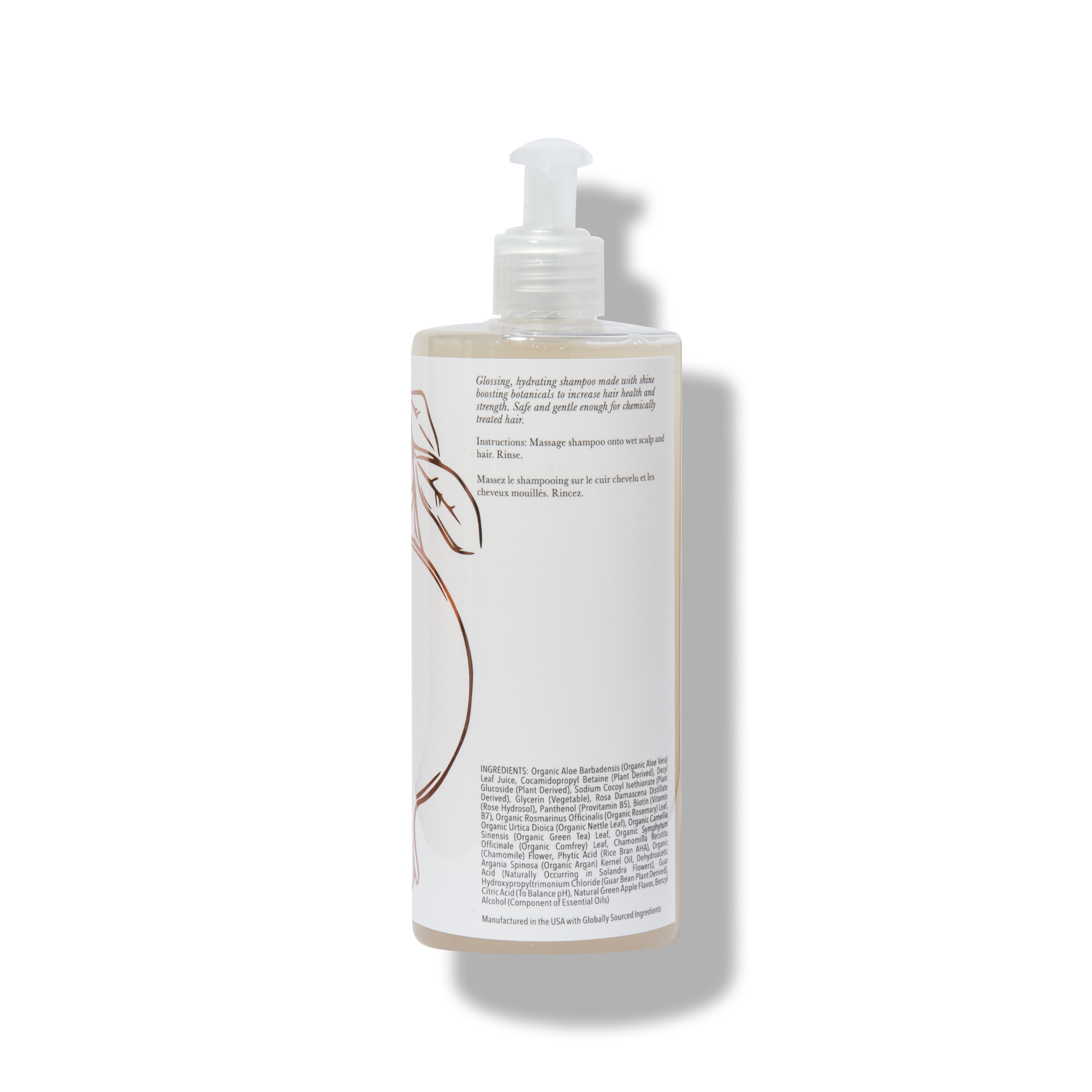100-pure-glossy-locks-shampoing-brillance-pomme-verte-8-oz image 4