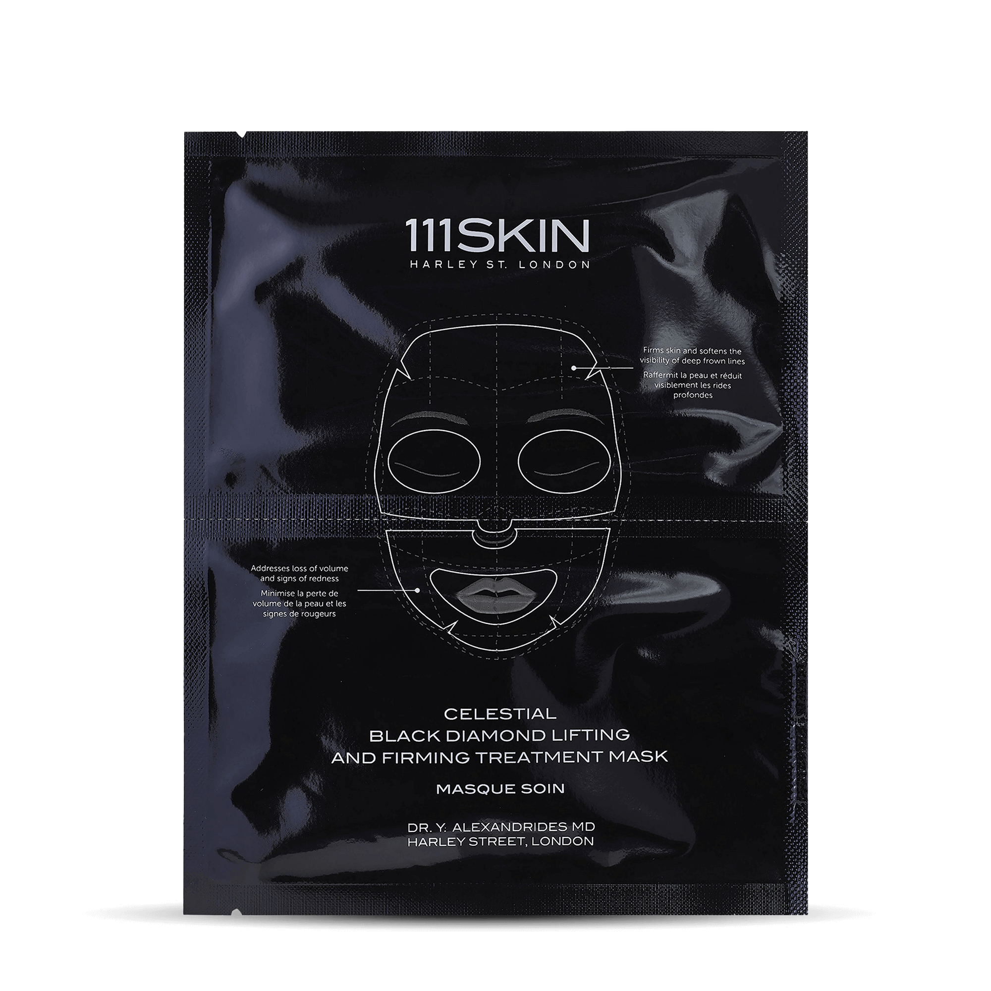 111skin-black-diamond-celestial-face-mask-masque-5-pi-ces-liftant image 1