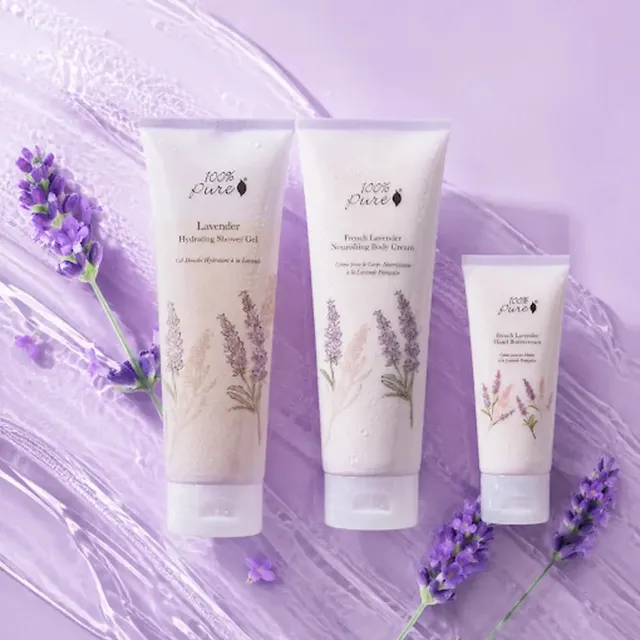 100-pure-gift-sets-gift-from-provence-coffret-corps-lavande-3-soins image 1
