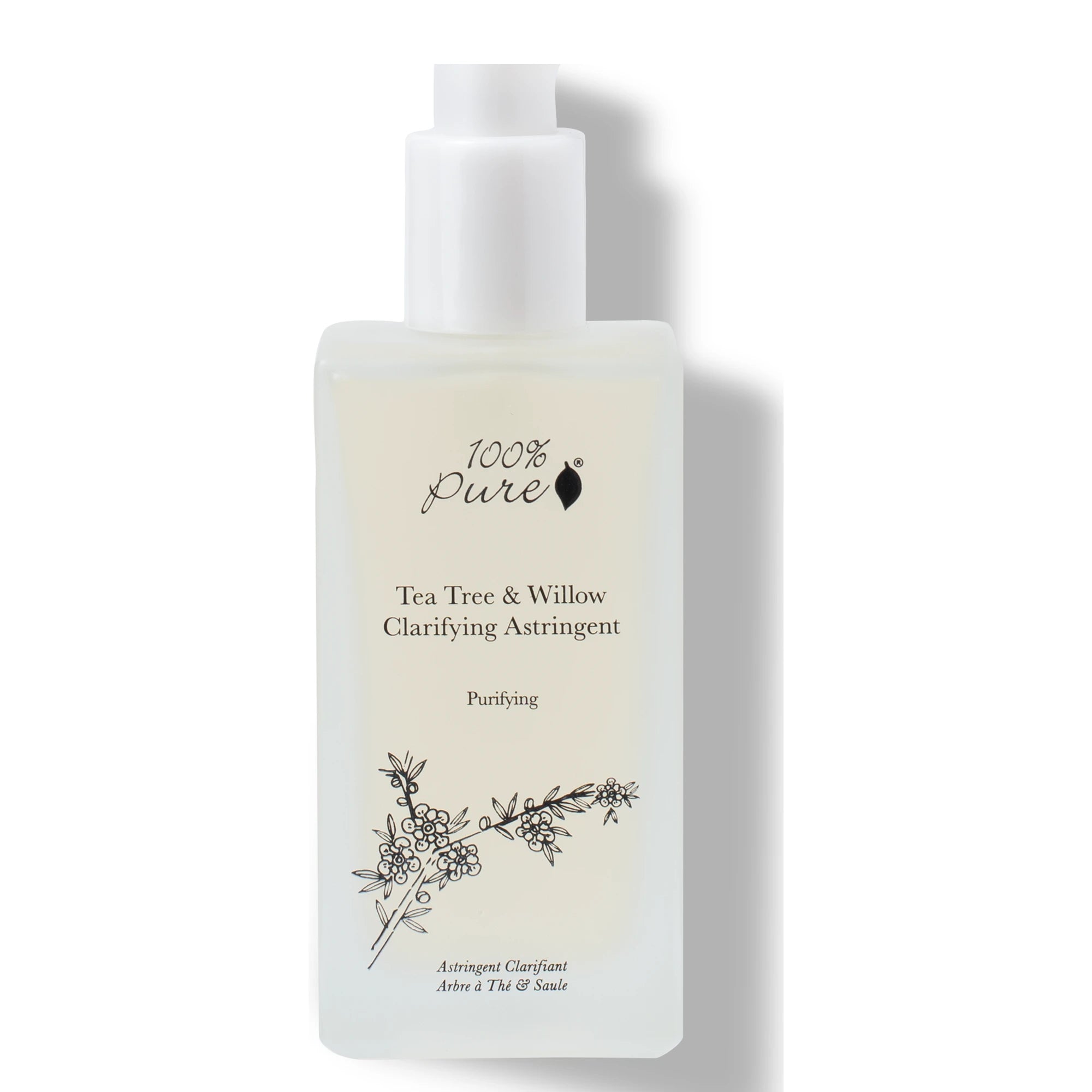 100-pure-tea-tree-willow-clarifying-astringent-lotion-peau-grasse image 1