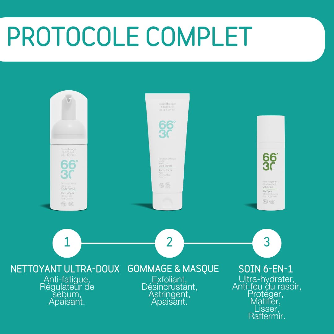 66-30-cycle-puret-gommage-masque-visage-3-en-1-100ml-purifiant image 7