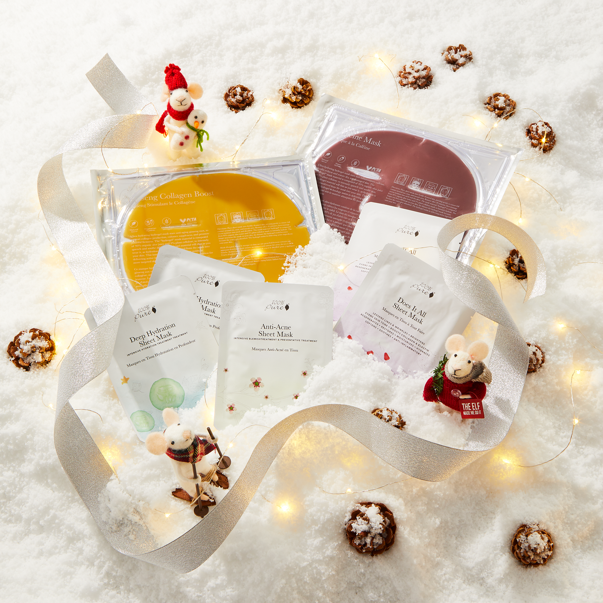 100-pure-refreshing-mask-collection-coffret-masques-clat image 2