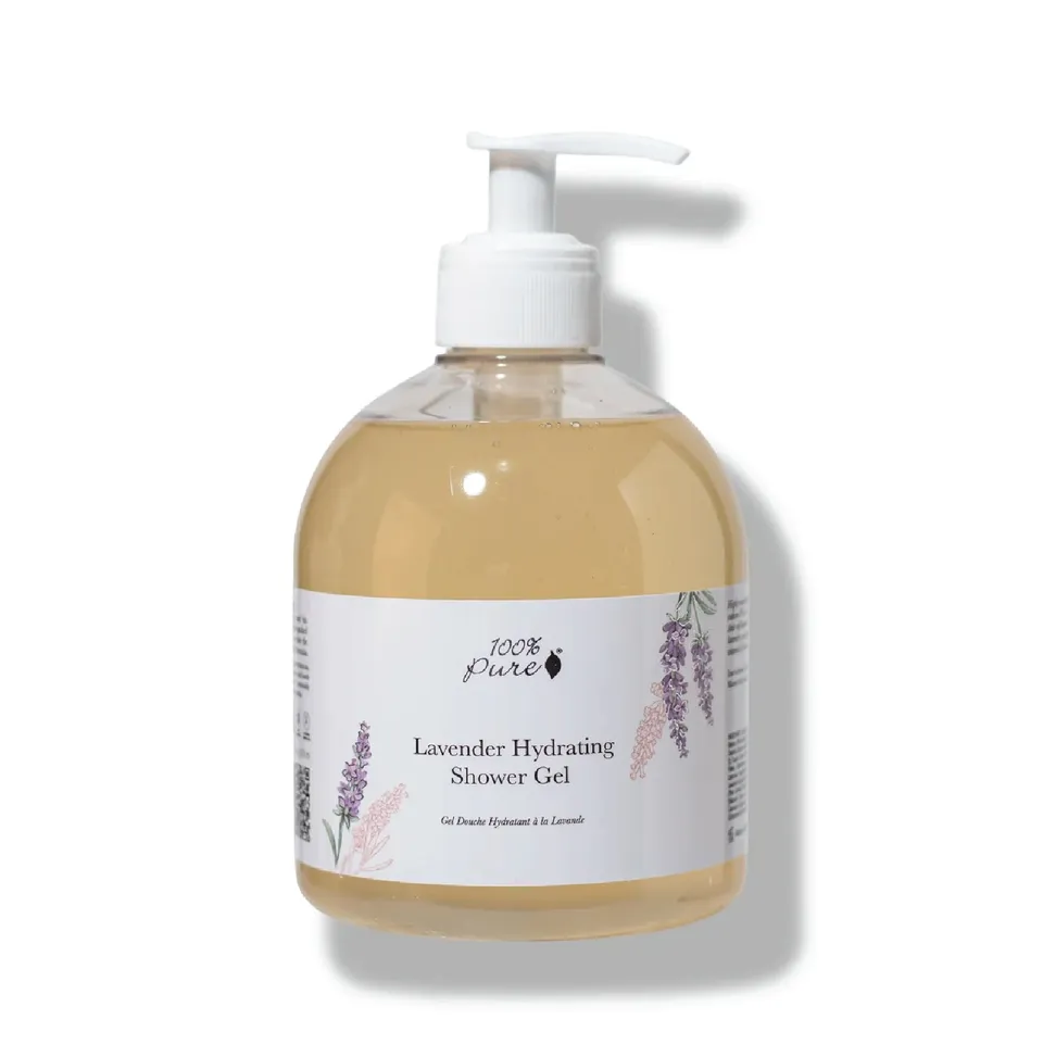 100-pure-french-lavender-gel-douche-lavande-16-oz image 1