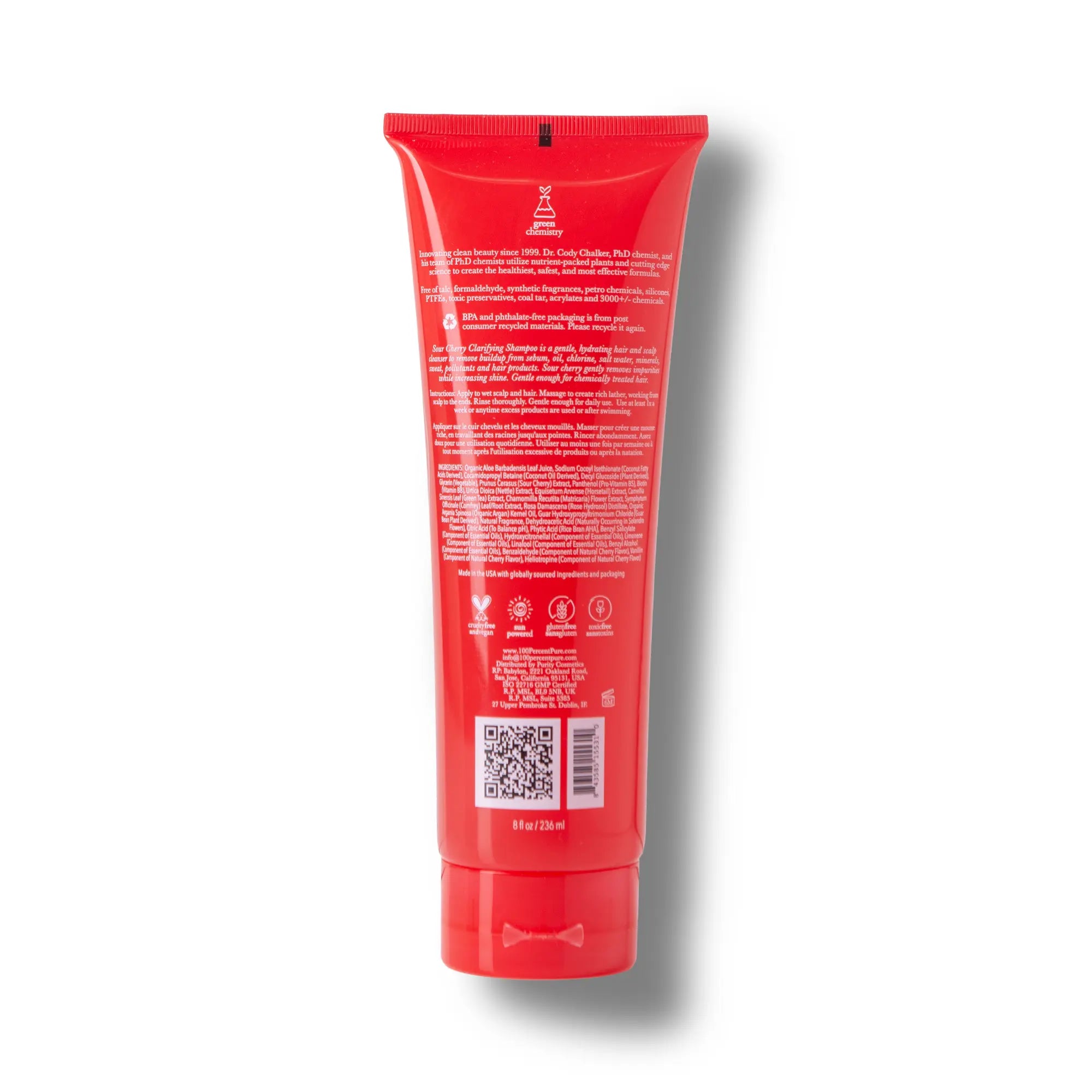 100-pure-glossy-locks-shampooing-clarifiant-cerise-vinaigre-de-cidre image 2