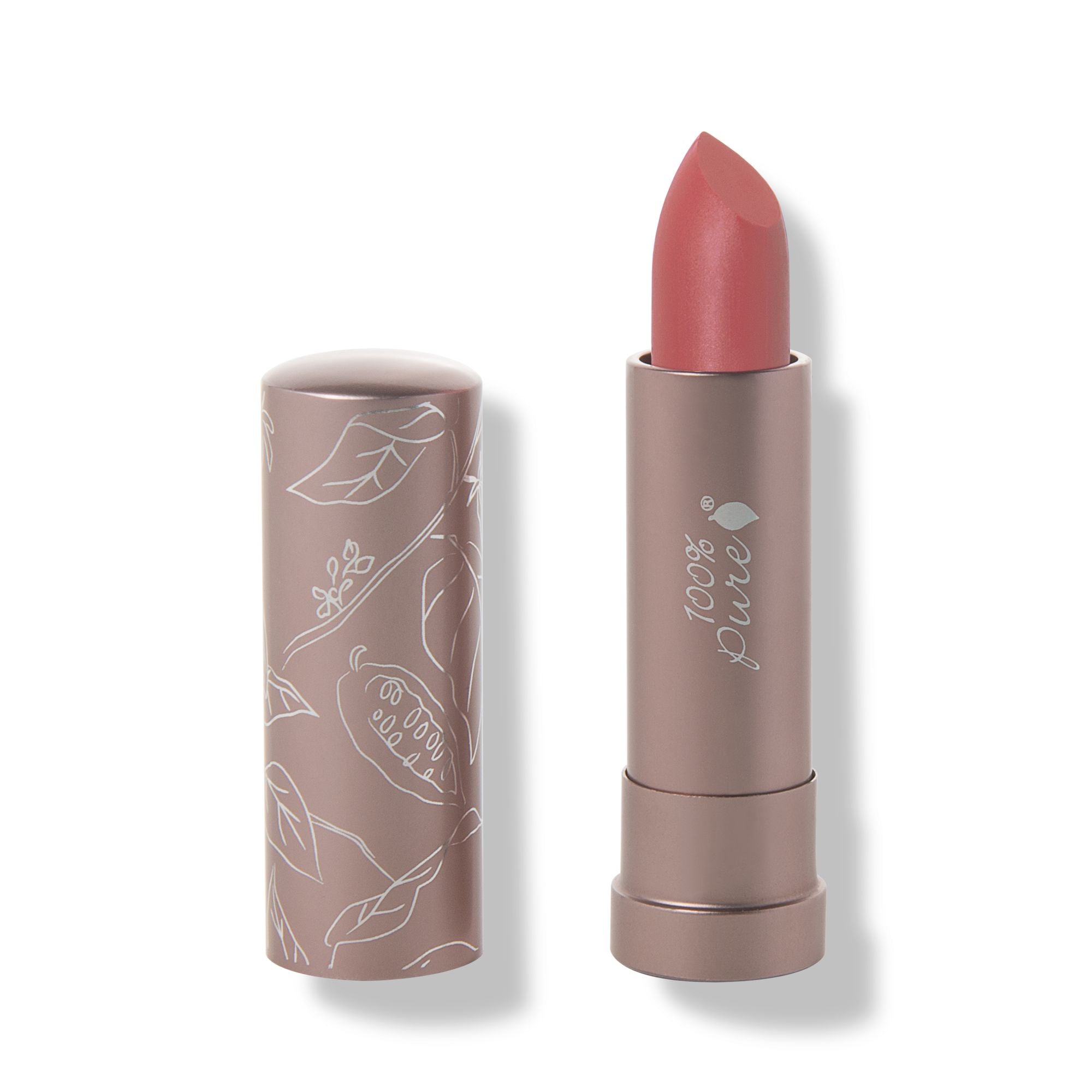 100-pure-fruit-pigmented-rouge-l-vres-mat-pink-canyon image 1