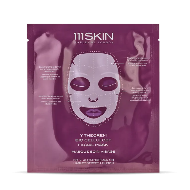 111skin-treatment-masque-visage-bio-cellulose-5-pi-ces-clat image 1