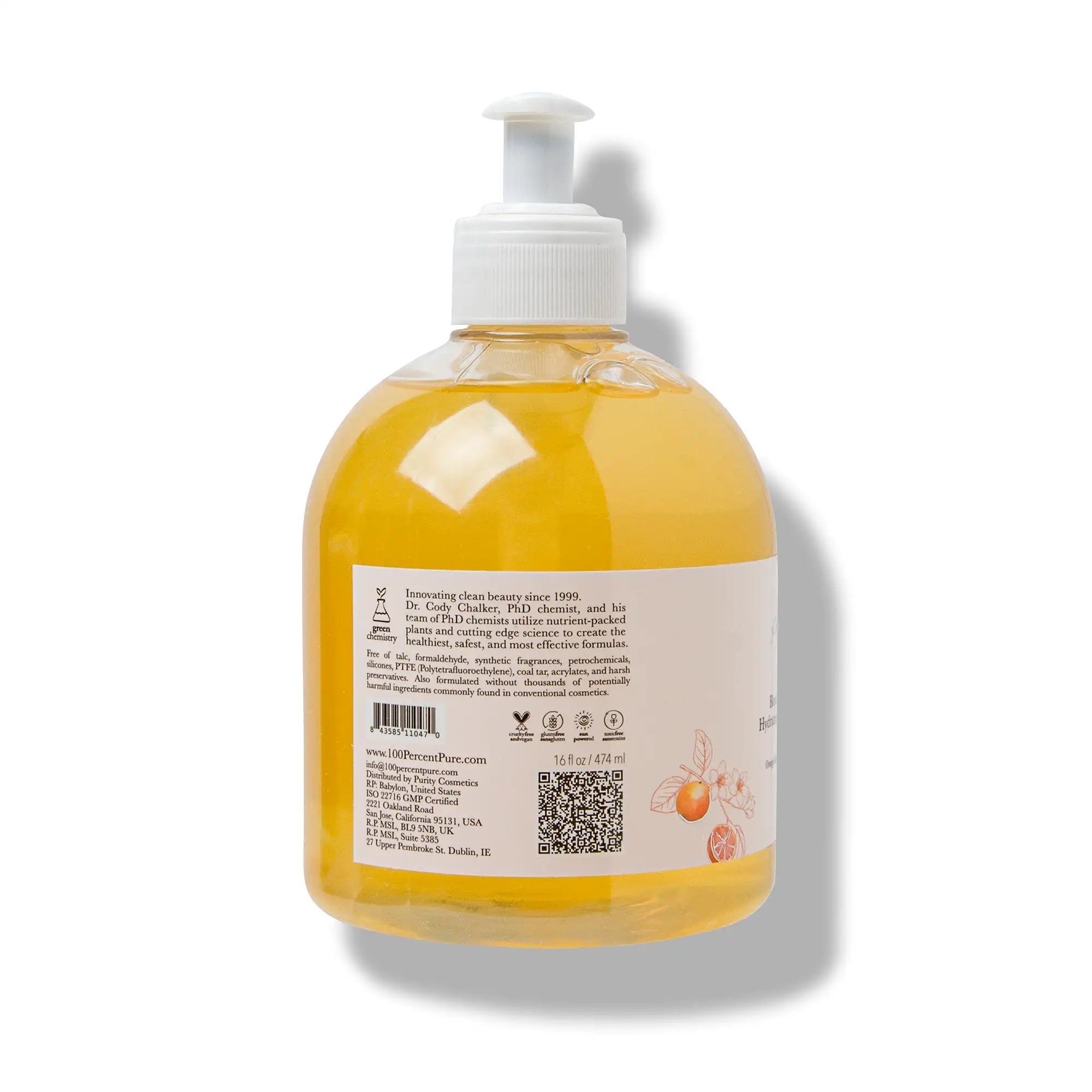 100-pure-blood-orange-gel-douche-orange-sanguine-8-oz image 2