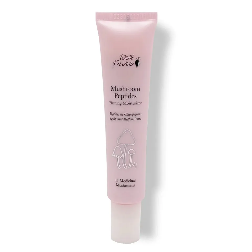 100-pure-skin-care-mushroom-peptide-cr-me-visage-hydratante image 1