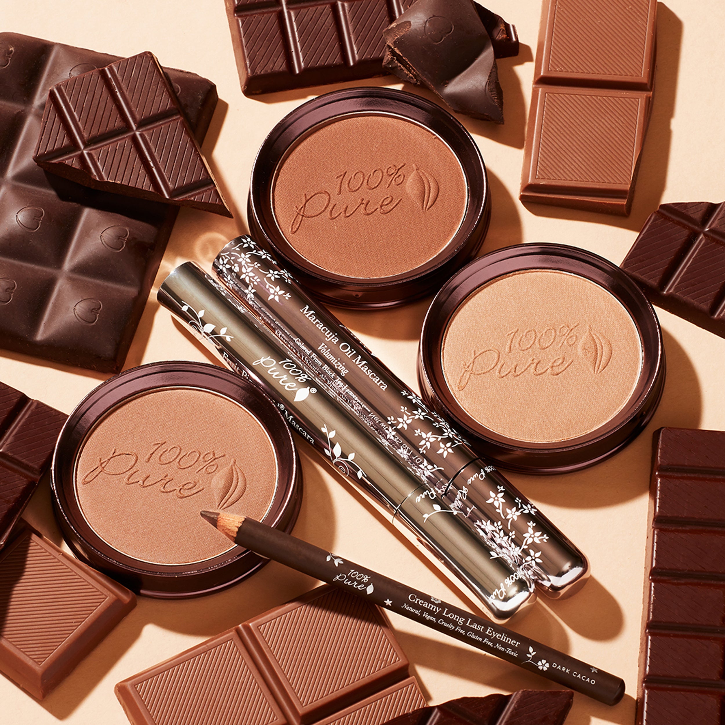 100-pure-cocoa-pigmented-bronzer-poudre-bronzante-cocoa-glow-vegan image 3