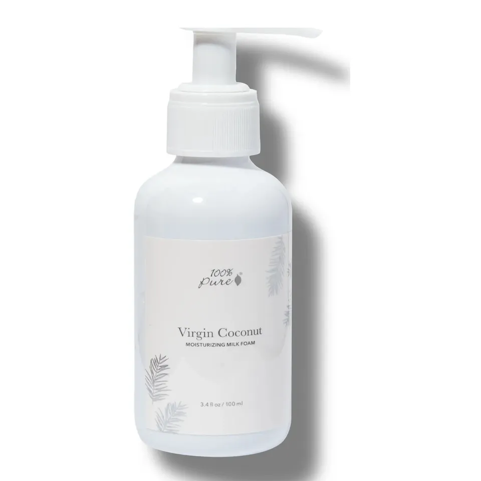 100-pure-virgin-coconut-mousse-nettoyante-coco-visage image 1