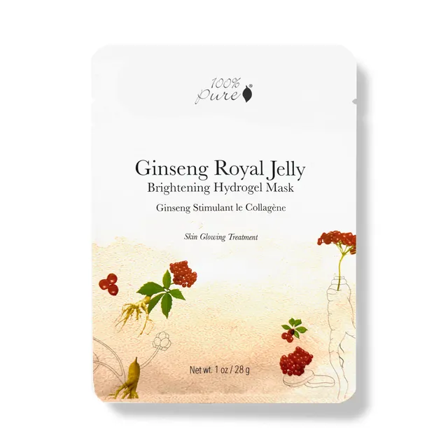 100-pure-ginseng-royal-jelly-masque-visage-hydrogel image 1