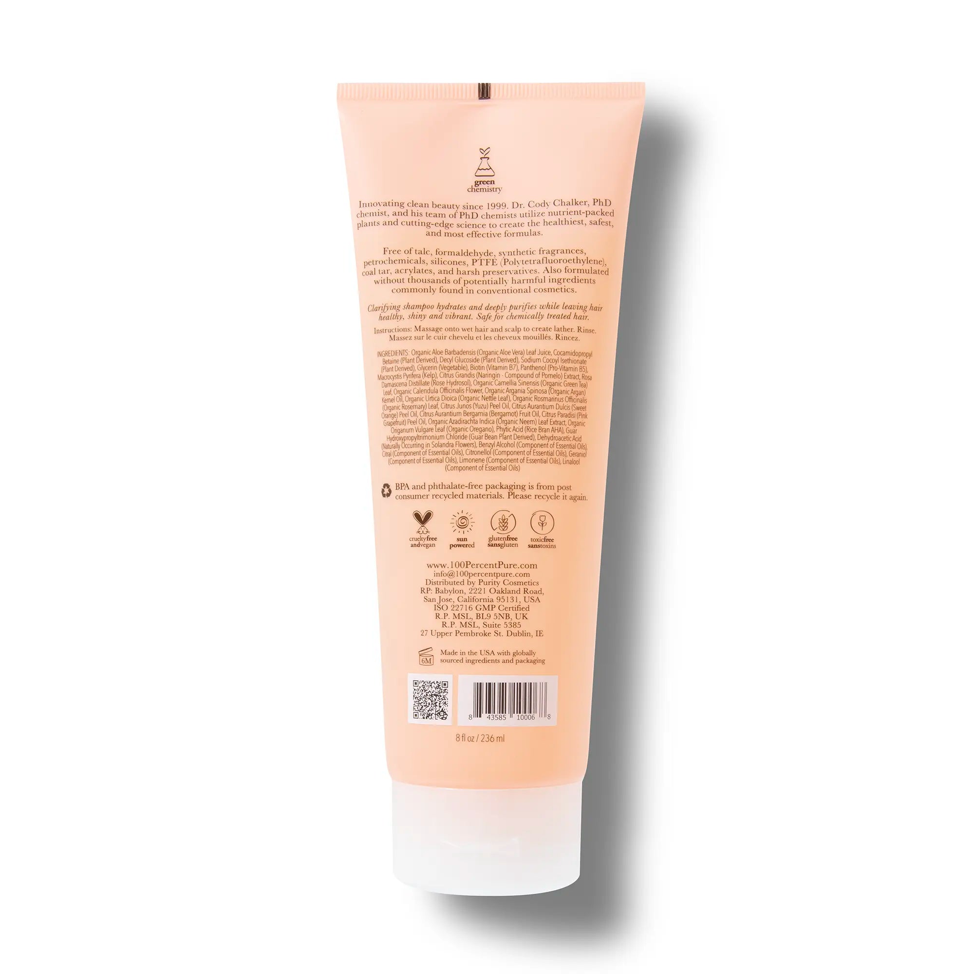 100-pure-yuzu-pomelo-shampooing-brillance-agrumes image 2