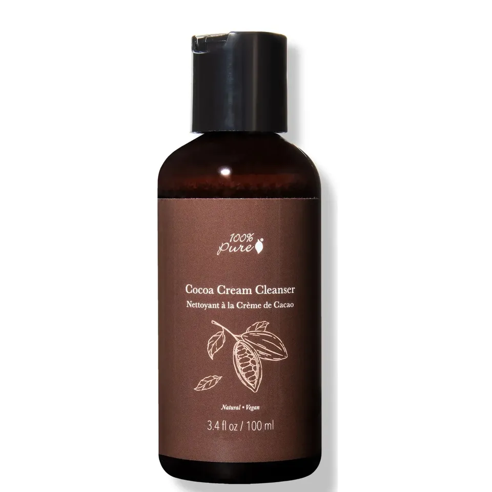 100-pure-cocoa-nettoyant-visage-cr-me-cacao-nourrissant image 1