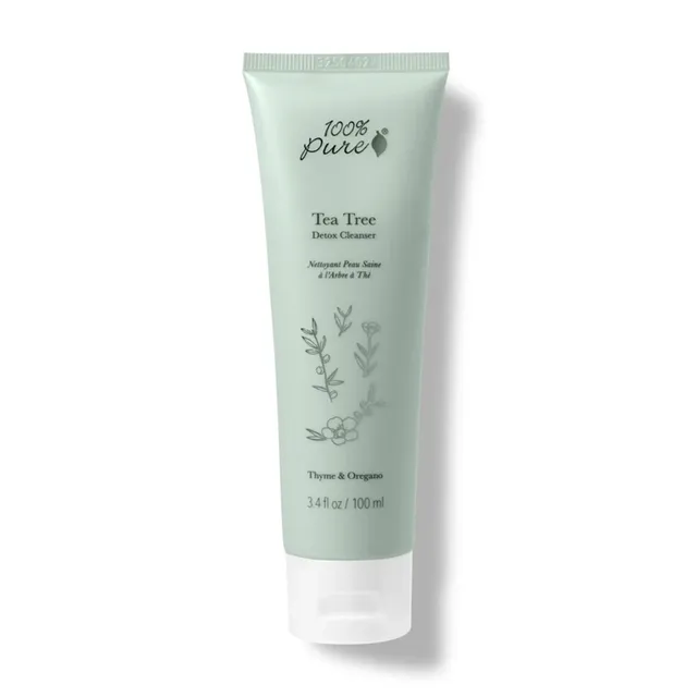 100-pure-tea-tree-detox-nettoyant-visage-peau-imperfections image 1