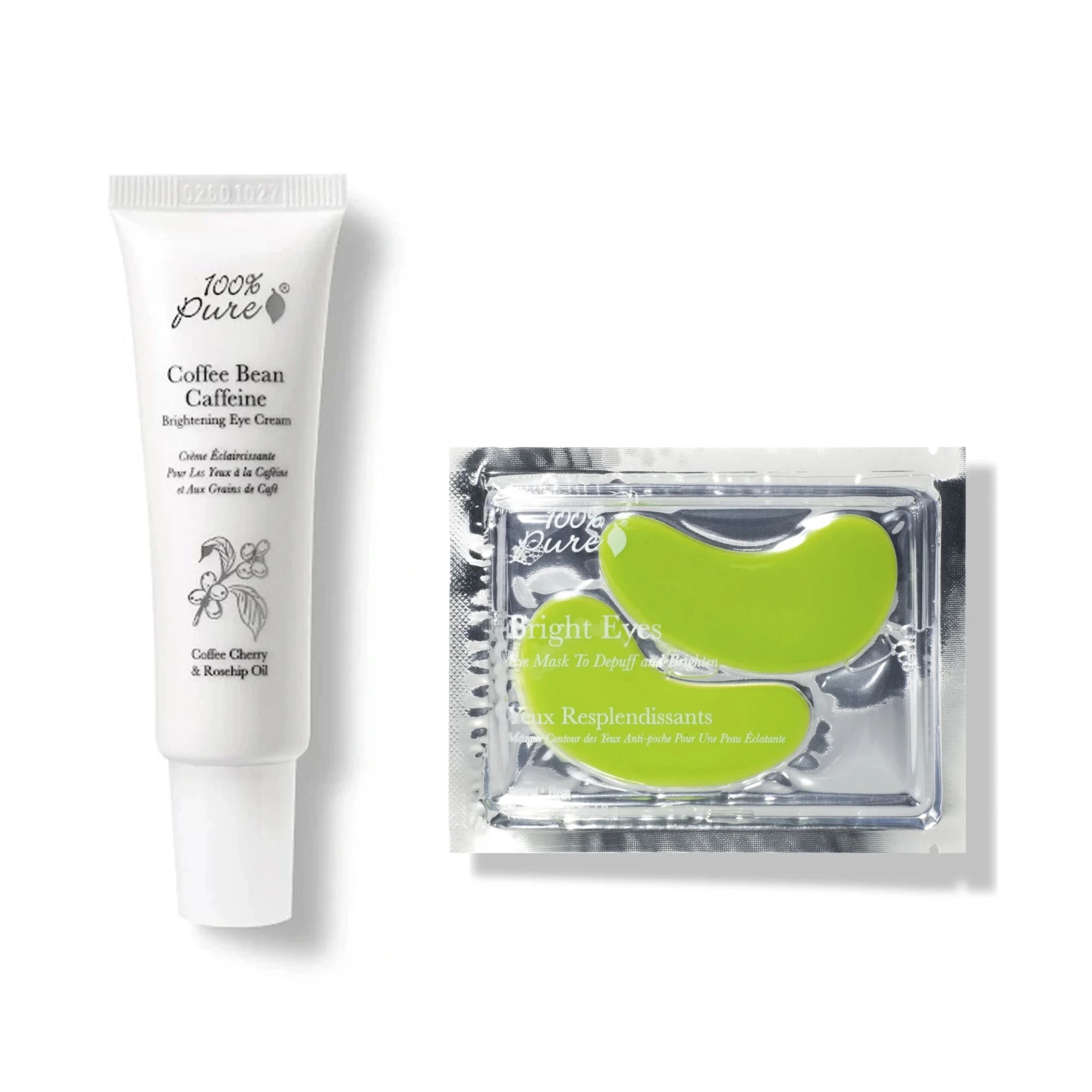100-pure-awaken-brighten-set-coffret-yeux-caf-ine-clat image 1