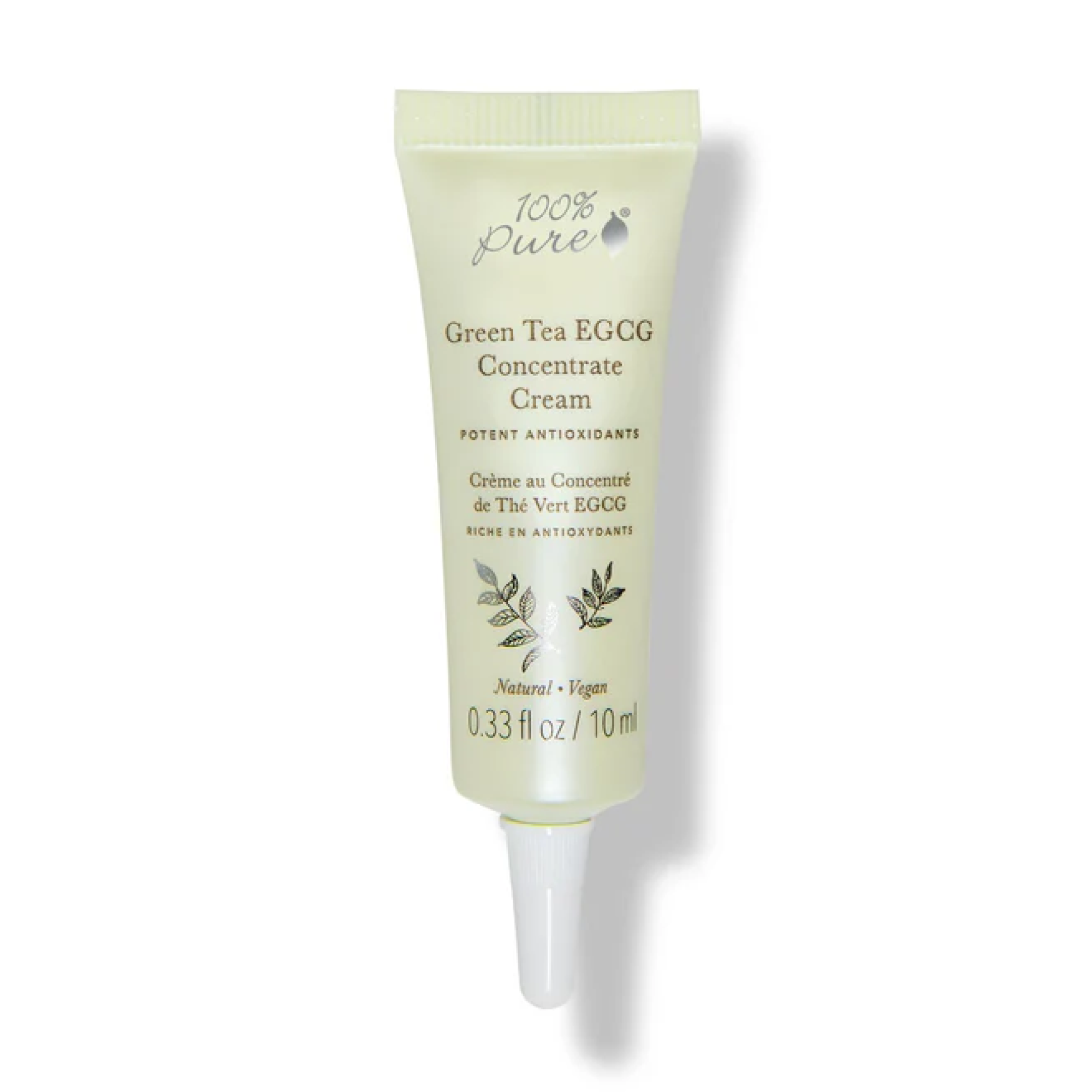 100-pure-green-tea-egcg-cream-cr-me-th-vert-10ml image 1