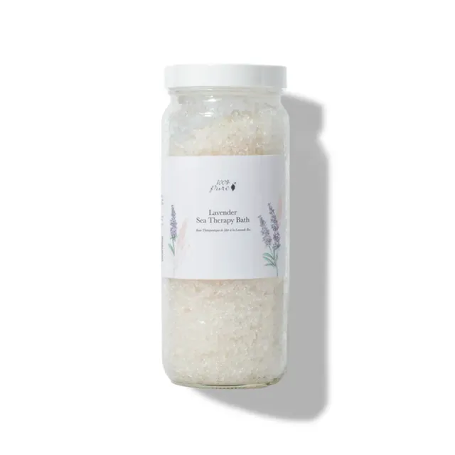 100-pure-lavender-sea-therapy-sel-de-bain-lavande image 1
