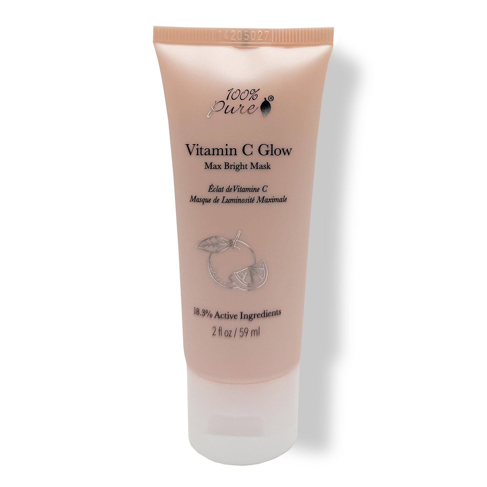 100-pure-vitamin-c-glow-masque-visage-clat-taches image 1