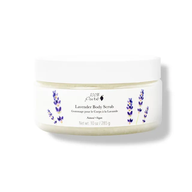 100-pure-lavender-gommage-corps-sel-marin-10-oz image 1
