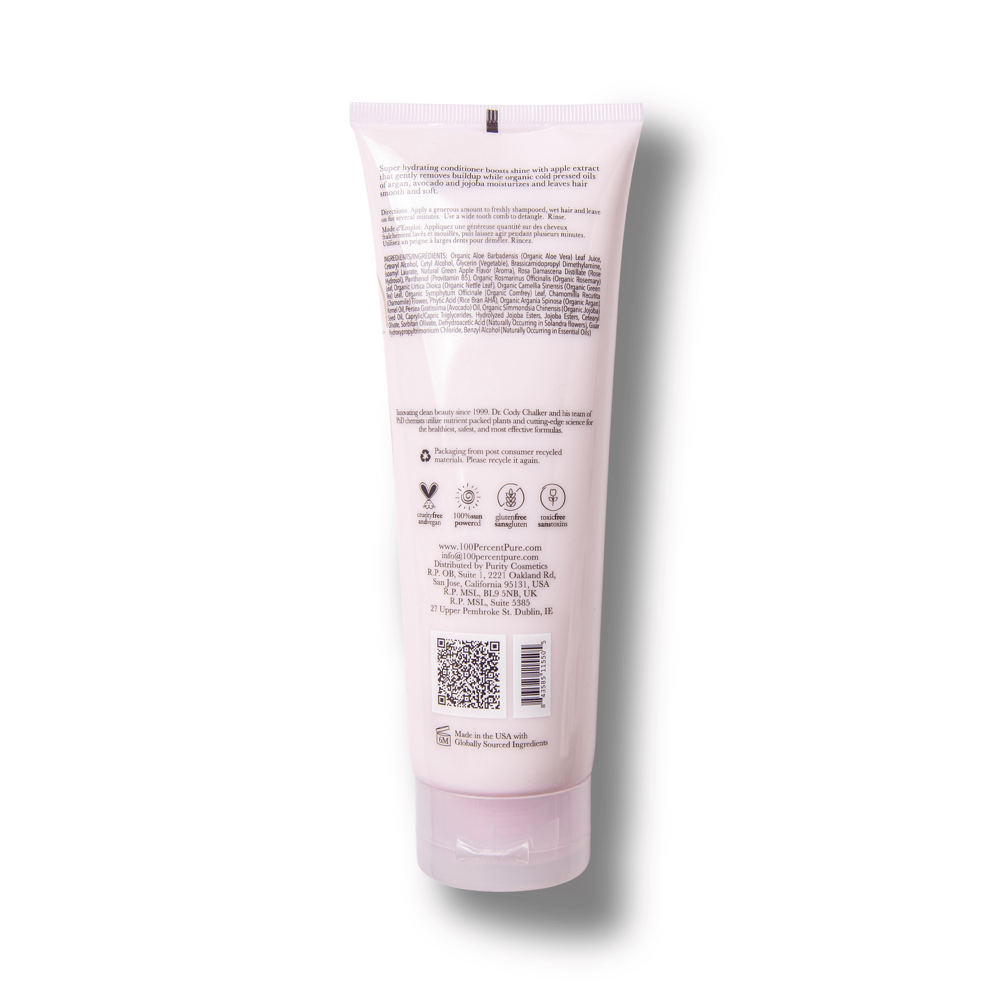 100-pure-hair-glossy-locks-glossing-conditioner-apr-s-shampooing-8-oz image 2