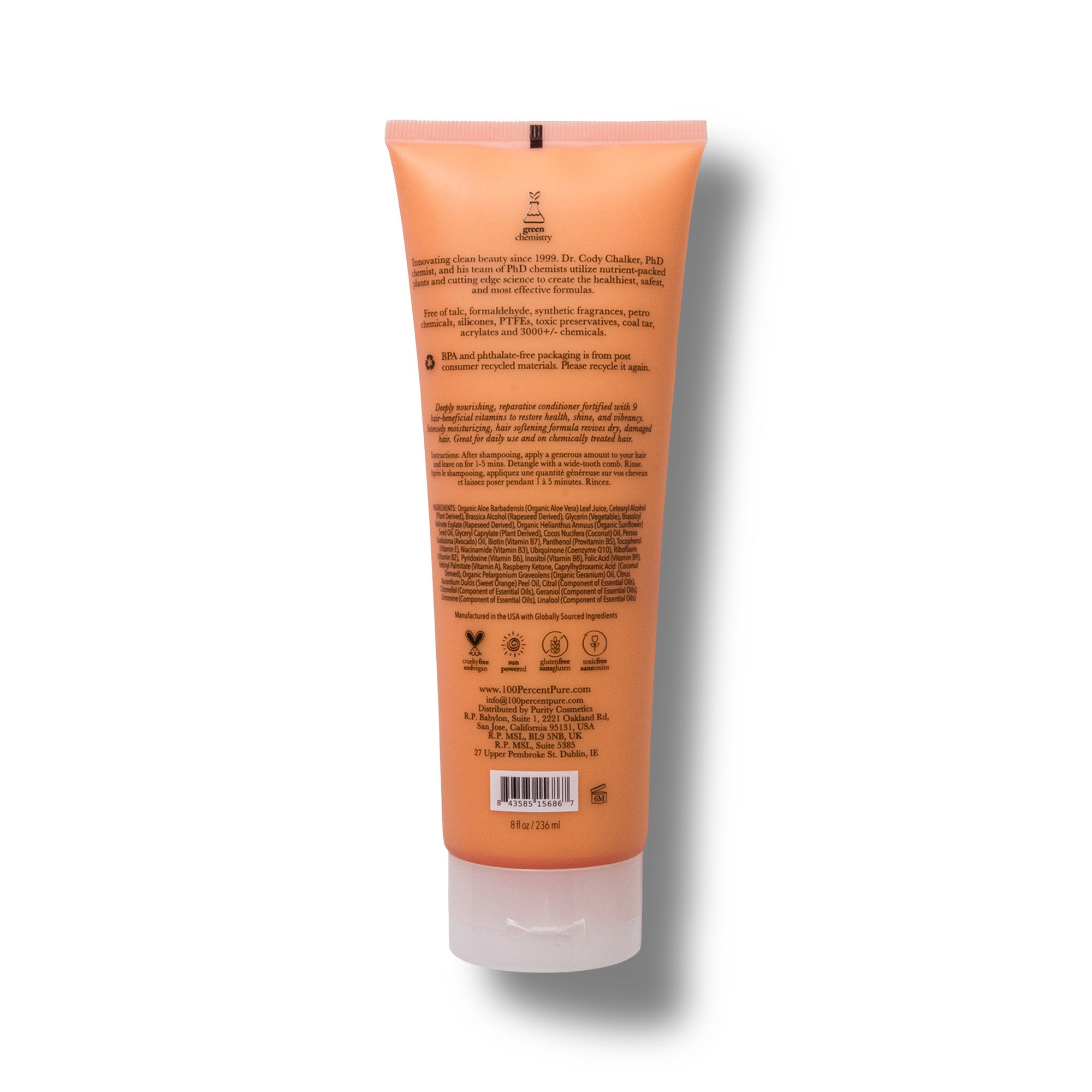100-pure-hair-multi-vitamin-healthy-hair-conditioner-apr-s-shampoing-8-oz image 2
