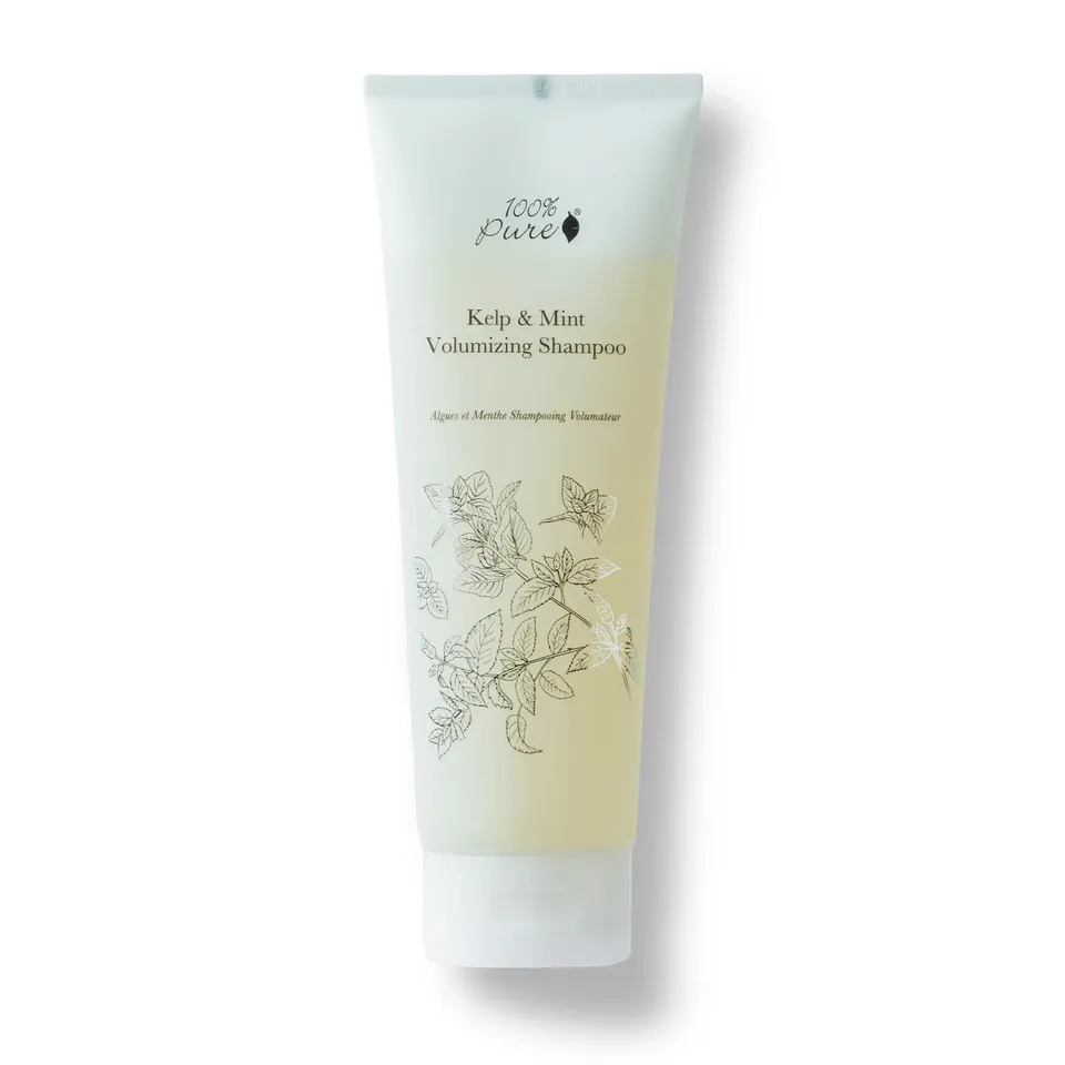 100-pure-hair-kelp-and-mint-shampooing-volumateur-13-oz image 1