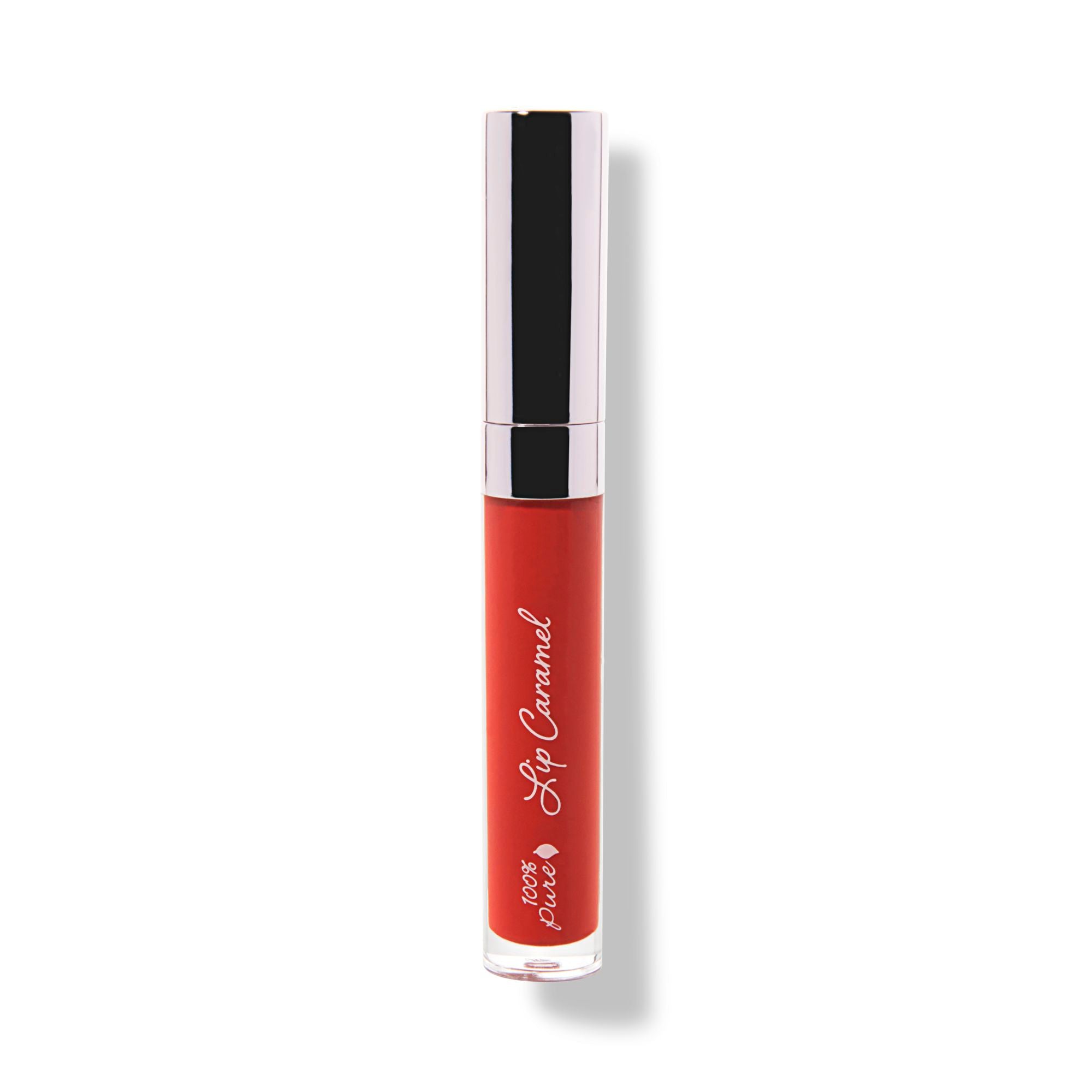 100-pure-lip-caramel-rouge-l-vres-liquide-red-velvet image 2