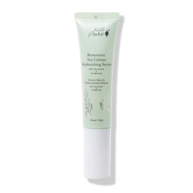 100-pure-skin-care-restorative-sea-culture-s-rum-hydratant-repulpant image 1