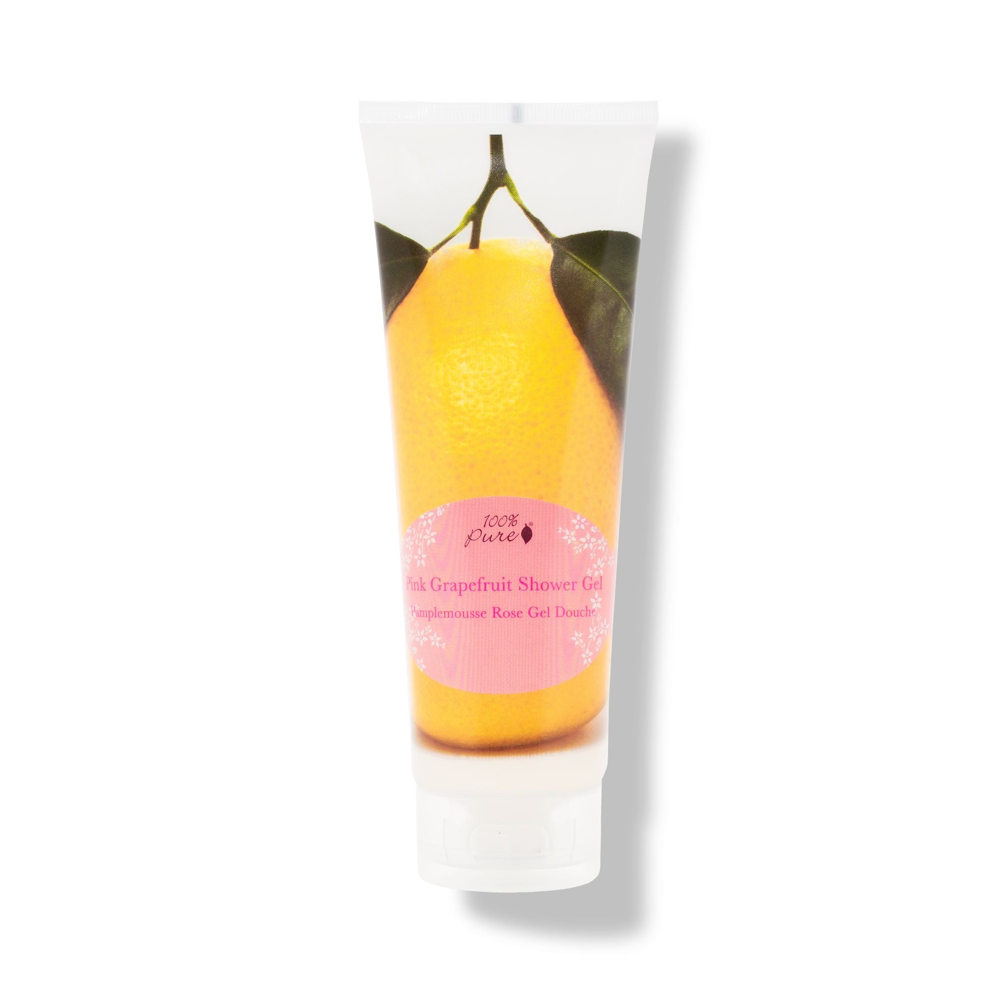 100-pure-body-pink-grapefruit-shower-gel-douche-pamplemousse image 4