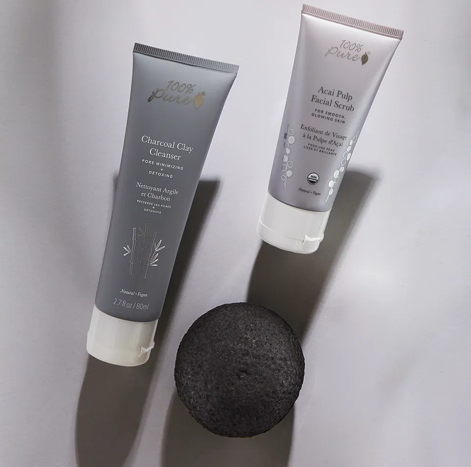 100-pure-detox-smooth-trio-coffret-detox-visage-lissant image 1