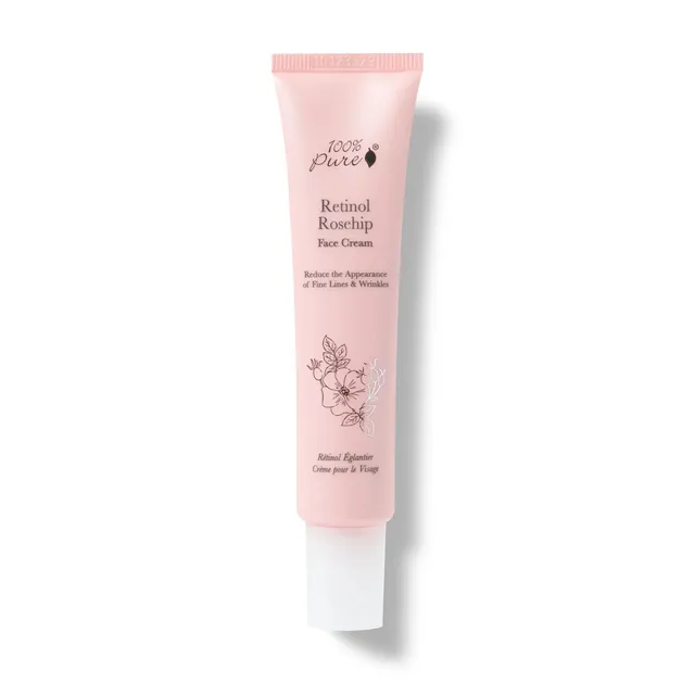 100-pure-skin-care-retinol-rosehip-cr-me-visage-anti-ge image 1