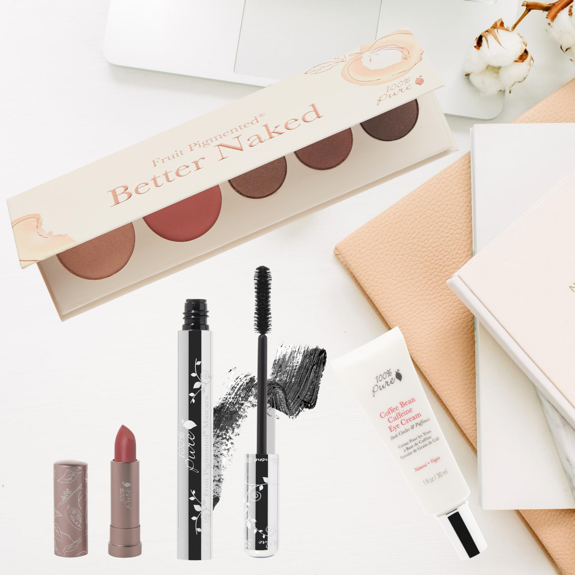 100-pure-gift-sets-dreamiest-skin-set-coffret-regard-caf-ine image 1