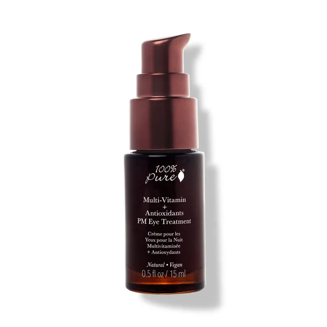 100-pure-skin-care-multi-vitamin-pm-soin-yeux-nuit-vitamines image 1