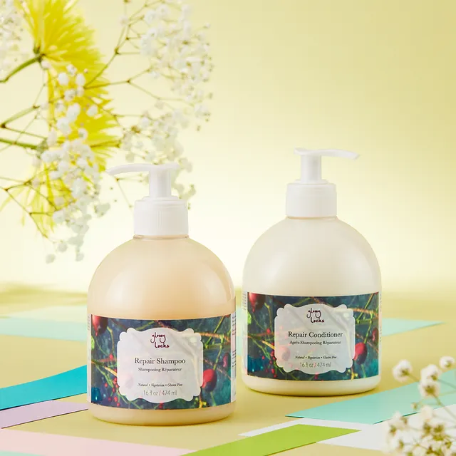 100-pure-hair-repair-shampoing-apr-s-shampoing-16oz image 1