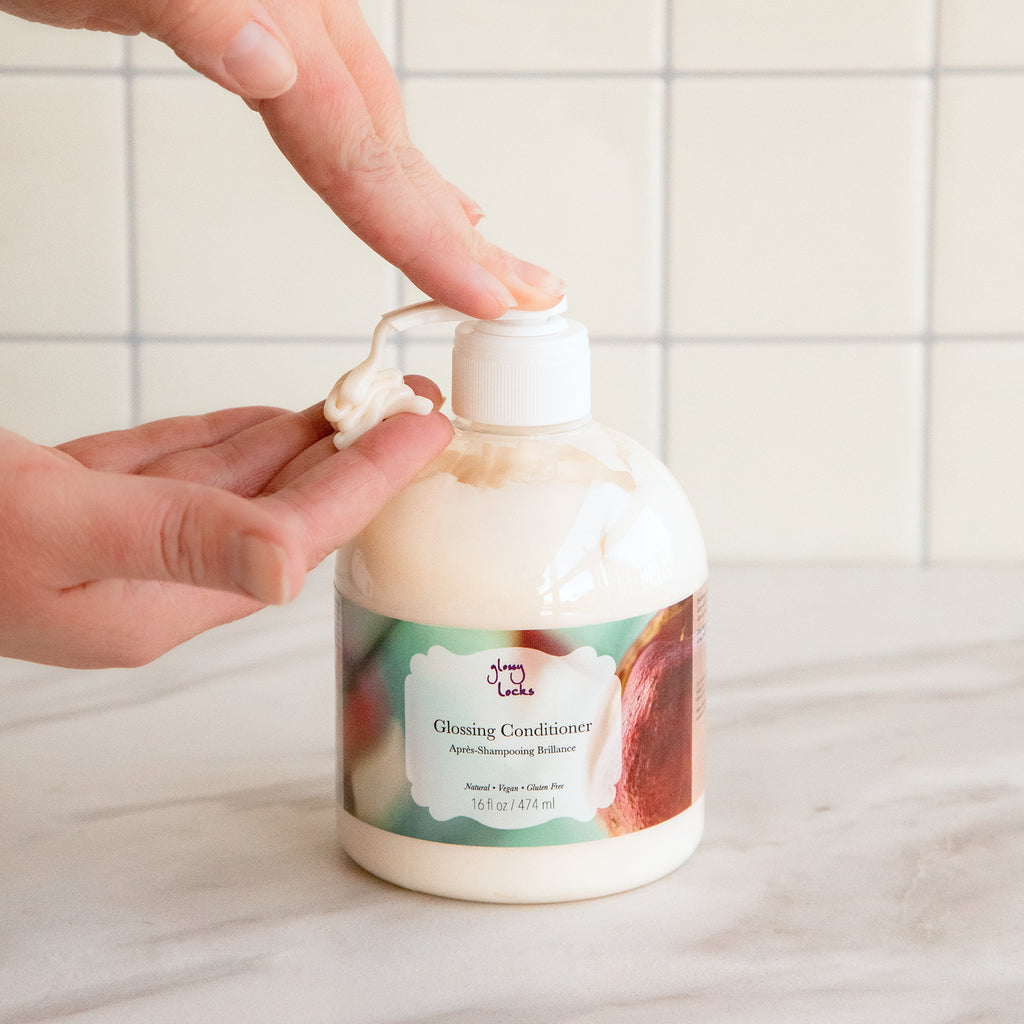 100-pure-hair-glossy-locks-glossing-conditioner-apr-s-shampooing-8-oz image 4